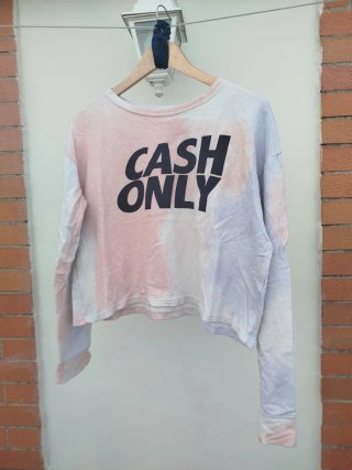 Jersey Cash Only Tie-Dye