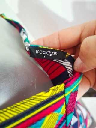 Vestido Talla S Estampado Étnico