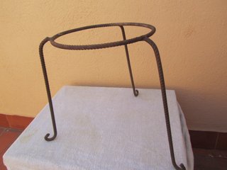 Soporte hierro forjado