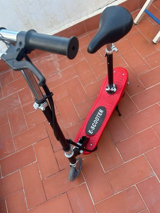 Patinete Eléctrico Infantil Rojo