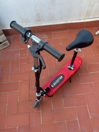 Patinete Eléctrico Infantil Rojo