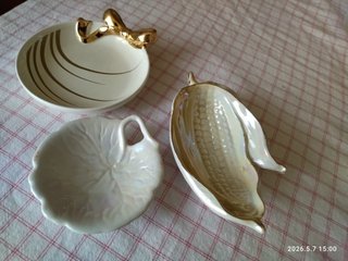 Set svuota tasche vintage porcellana