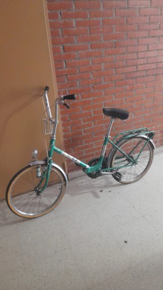 Bicicleta verde