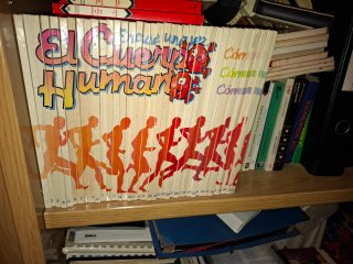 Colección de libros el cuerpo humano