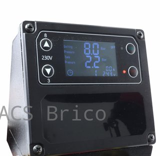 Compresor de Aire Silencioso con LCD 100L - 4 Hp - 09350 - Mader