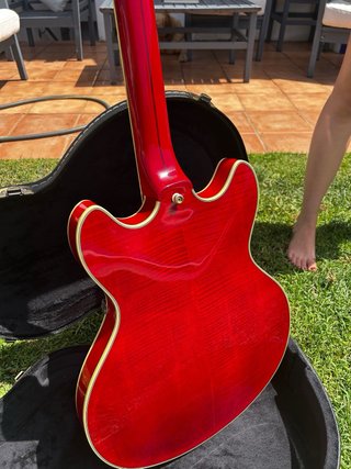 Guitarra Eléctrica D'Angelico Excel DC Cherry