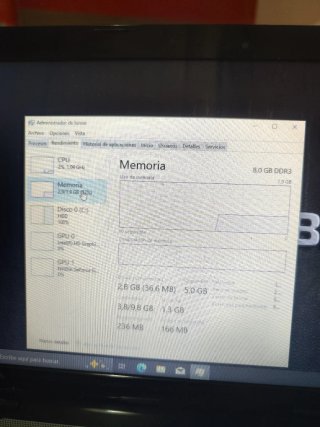 Portátil Toshiba i7