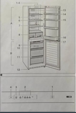 Cajones Congelador Nevera Balay Óptima NO FROST