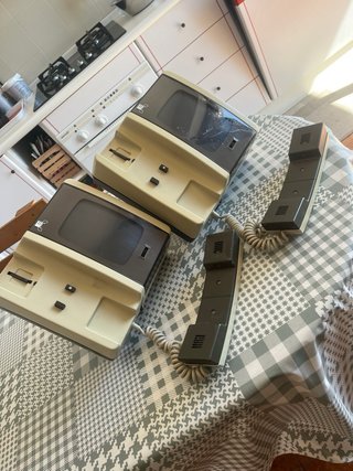 2 Videocitofoni Urmet Vintage Anni 70/80 mod 7071