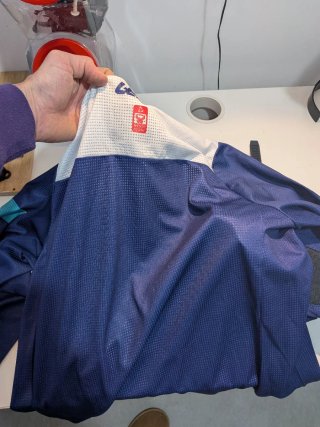 Fato Leatt Motocross Azul e Branco