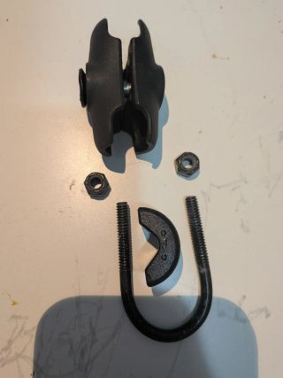 Kit RAM Mount Base Redonda e Suporte