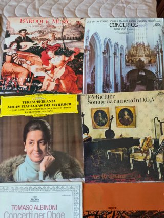 LPs Barroco y Renacimiento - Música Clásica