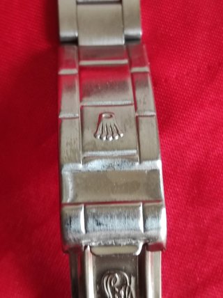 Correa Rolex Plata Caballero