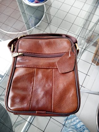 Bandolera Marrón Piel