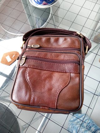 Bandolera Marrón Piel