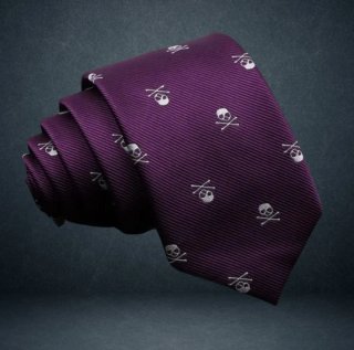 1 Corbata calaveras