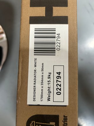 Radiador Horizontal de Diseño Blanco (Nuevo)