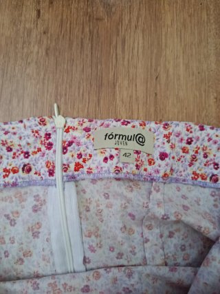 Vestido estampado floral El Corte Inglés Talla 42