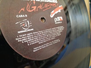 LP Rafael Alberti Paco Ibáñez A Galopar