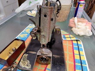 Cabezal Máquina Coser Singer Antigua