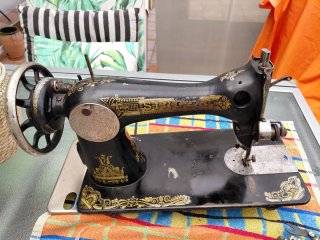 Cabezal Máquina Coser Singer Antigua