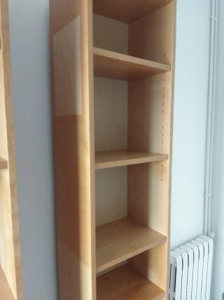 Librería Ikea Billy Madera Beige
