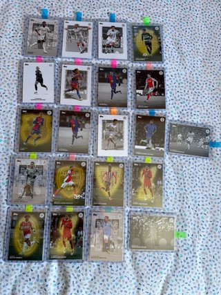 Lote Cartas Topps Champions League y Europa League