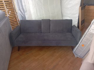 Sofá Cama Azul Marino