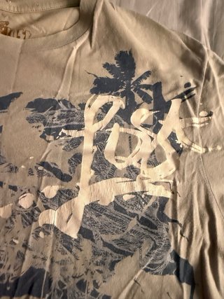 Camiseta Lost Vintage azul claro