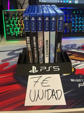 Juegos PS4 - 7€ unidad