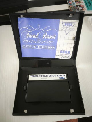 Trivial Pursuit Genus Edition Sega Master System
