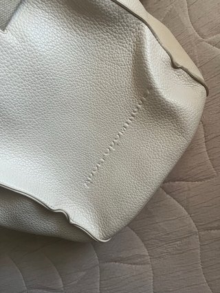 Bolso Adolfo Dominguez Beige Piel Texturizada