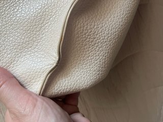 Bolso Adolfo Dominguez Beige Piel Texturizada