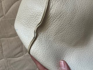 Bolso Adolfo Dominguez Beige Piel Texturizada