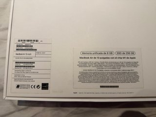 MacBook Air M1 Plata