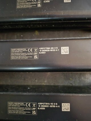 Sharp Juego 4 Cartuchos Toner Originales SIN CAJA