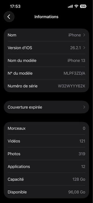 iPhone 13 Apple