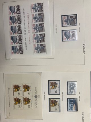 Sellos EUROPA 1988 Colección