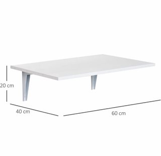 Mesa Abatible Blanca Nueva