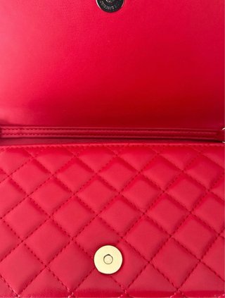 Love Moschino Borsa Tracolla -Rossa/Oro