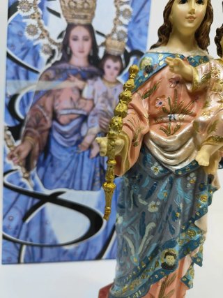 Cj002 - Imagen de María Auxiliadora de 28cm