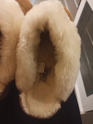 Zuecos UGG Piel Plataforma Talla 41