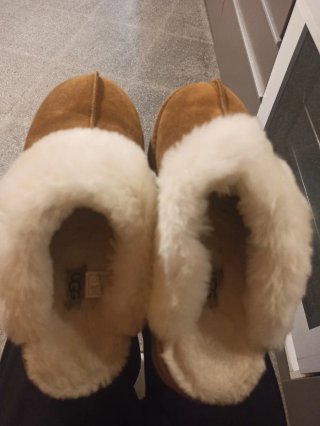 Zuecos UGG Piel Plataforma Talla 41