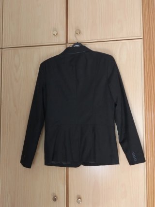 Americana blazer mujer negra