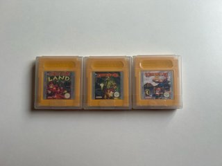 Colección 3 Juegos Donkey Kong Game Boy