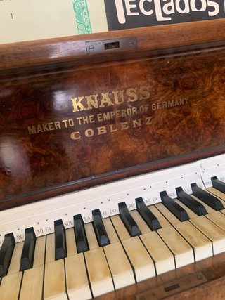 Piano Antiguo Alemán
