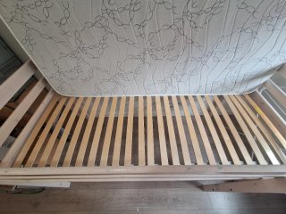 Cama alta litera de madera
