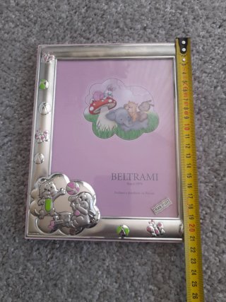 Marco de plata BELTRAMI 17,5x21,5 cm