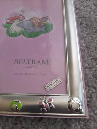 Marco de plata BELTRAMI 17,5x21,5 cm