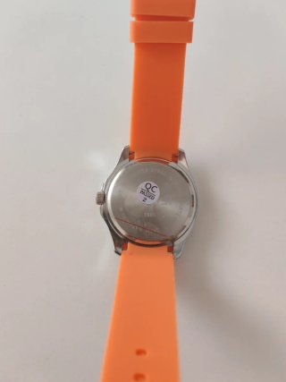 Reloj NIBOSI Hombre Naranja y Plata